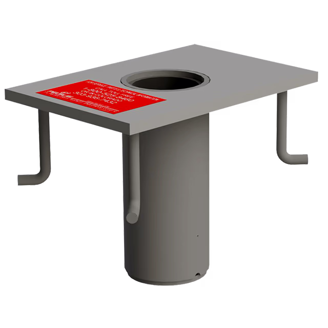 DSS-C1: Flush Floor Mounted - Fresh Pour Concrete